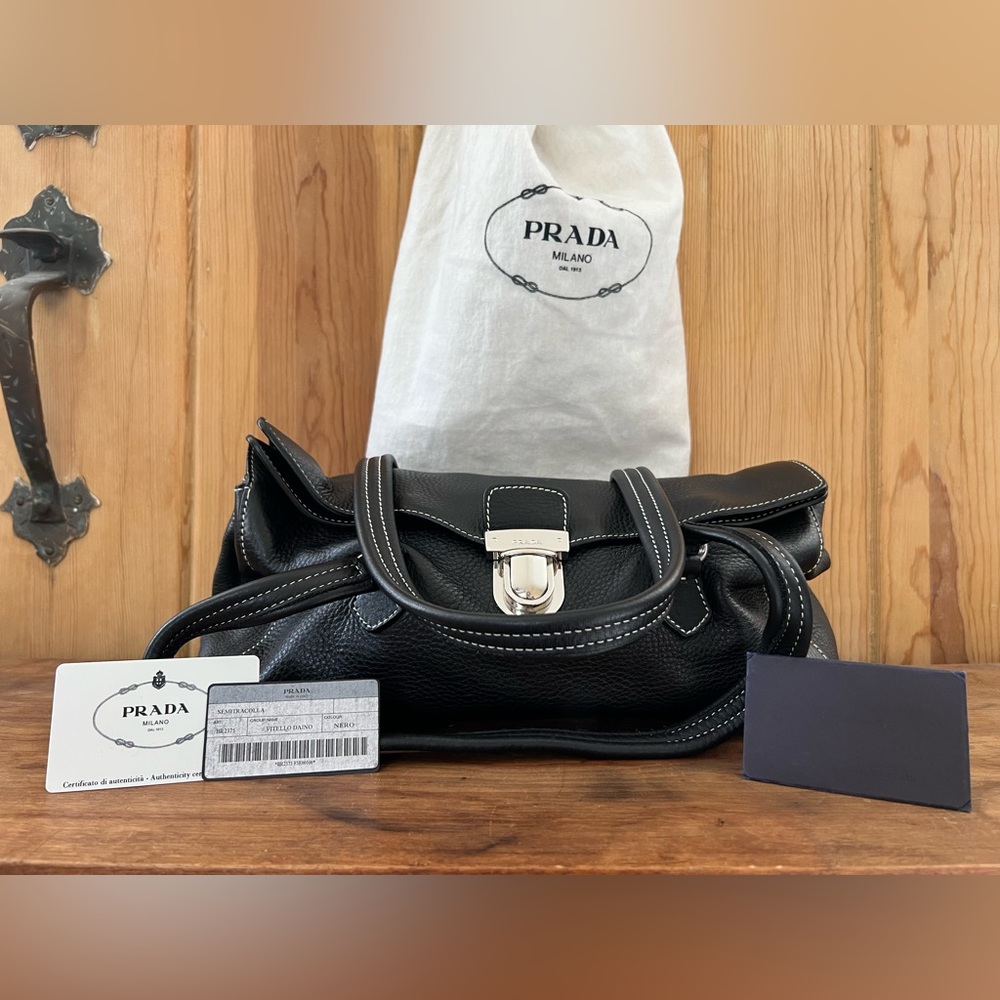Authentic Prada Semitracolla Nero